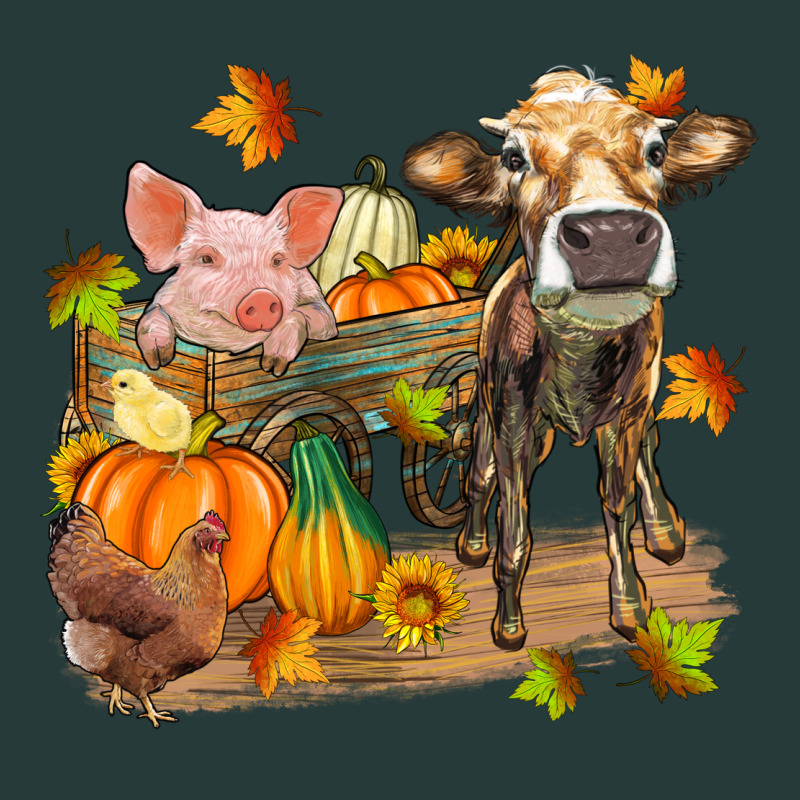 Fall Farm Animals Premium Sweatshirt by Zillion Design Studio | Teevron