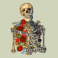 Inhale Peace Exhale Chaos Heavyweight Hoodie | Teevron