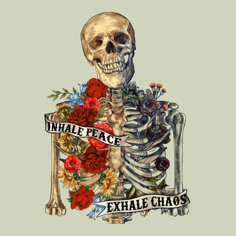 Inhale Peace Exhale Chaos Heavyweight Hoodie by RanaPortraitStore | Teevron