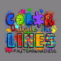 Color Outside The Lines Autism Awareness Heavyweight Hoodie | Teevron