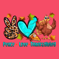 Peace Love Thanksgiving Premium Sweatshirt | Teevron