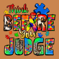 Think Before You Judge Autism Heavyweight Hoodie | Teevron