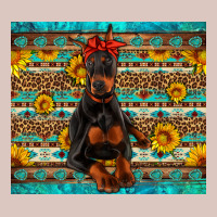 Doberman With Western Background Premium Hoodie | Teevron