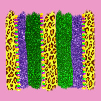 Mardi Gras Leopard Brushstrokes Urban Hoodie | Teevron