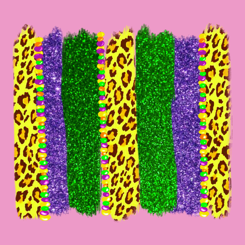 Mardi Gras Leopard Brushstrokes Urban Hoodie by AdoDesignShop | Teevron