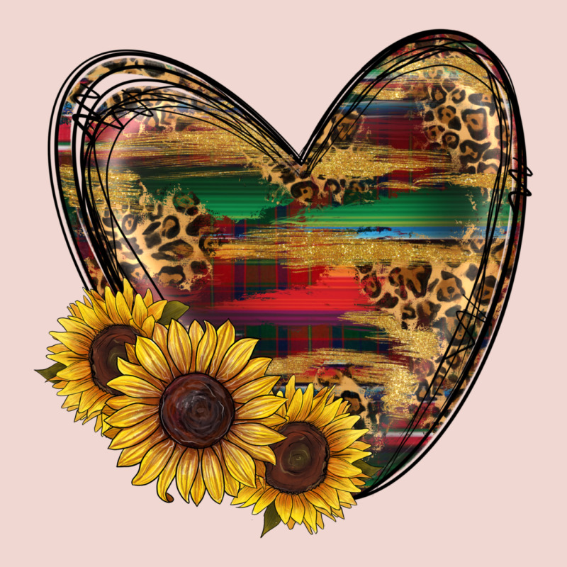 Western Sunflowers Heart Premium Sweatshirt by RanaPortraitStore | Teevron