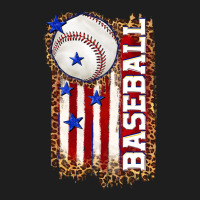 Baseball American Flag Heavyweight Hoodie | Teevron