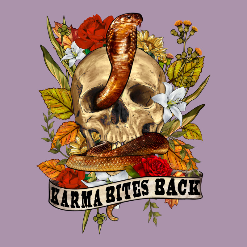 Karma Bites Back Heavyweight Hoodie by RanaPortraitStore | Teevron