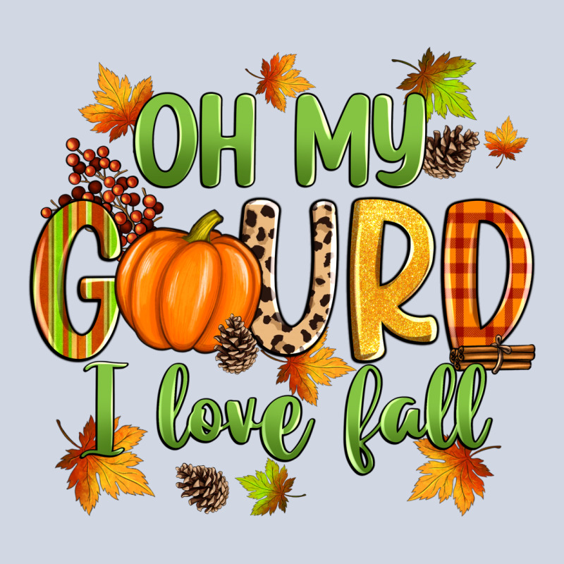 Oh My Gourd I Love Fall Premium Sweatshirt by Zillion Design Studio | Teevron
