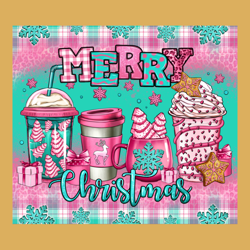Merry Christmas Pink Coffee Premium Hoodie by Jasminsmagicworld | Teevron