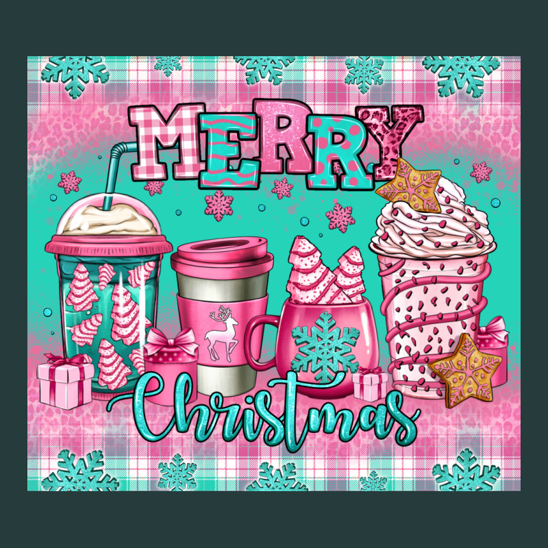 Merry Christmas Pink Coffee Premium Hoodie by Jasminsmagicworld | Teevron