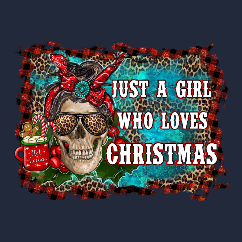 Just A Girl Who Loves Christmas Premium Sweatshirt by RanaPortraitStore | Teevron