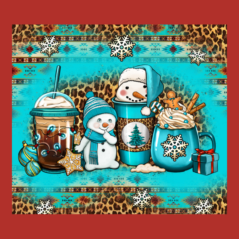 Winter Snowman Coffee Premium Hoodie by Jasminsmagicworld | Teevron