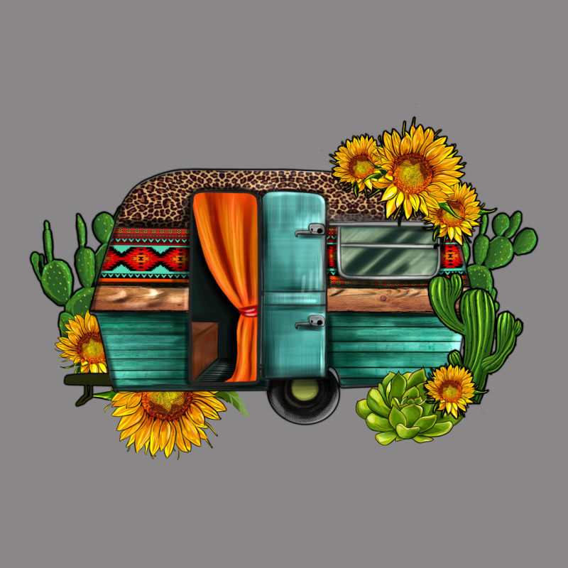 Caravan Sunflowers And Cactus Vintage Tee by Artiststas | Teevron