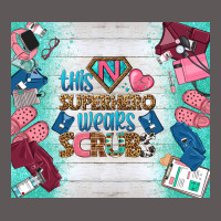 This Superhero Wears Scrubs Tumbler Premium Hoodie | Teevron