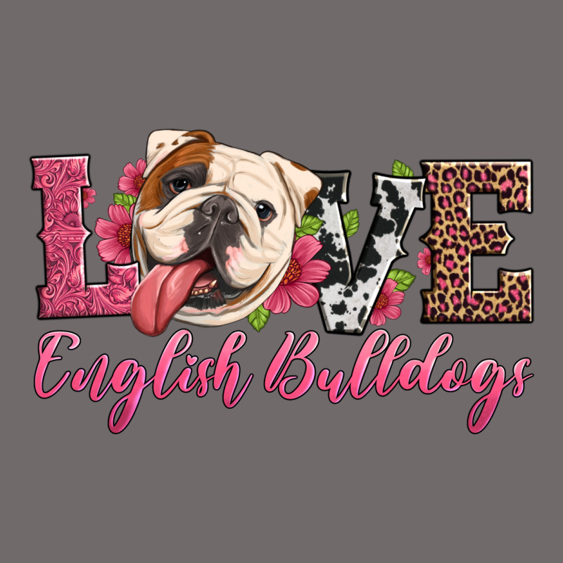 Love English Bulldogs Urban Hoodie by Artiststas | Teevron