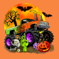 Halloween Monster Truck Premium Sweatshirt | Teevron