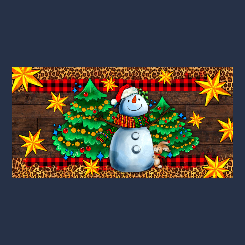 Christmas Tree With Snowman Premium Hoodie by AdoDesignShop | Teevron