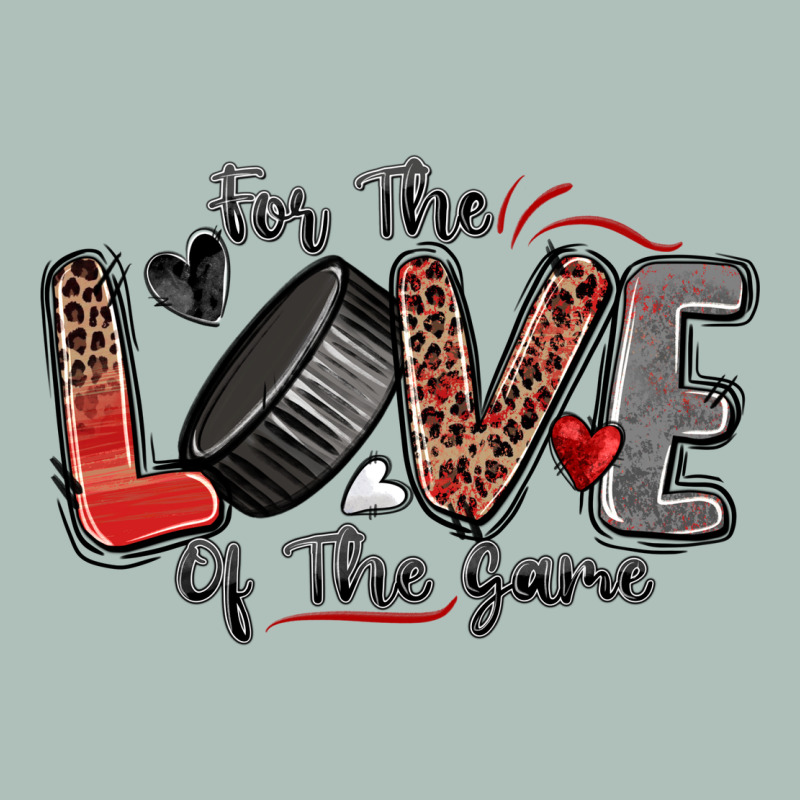 For The Love Of The Game Hockey Heavyweight Hoodie by Zillion Design Studio | Teevron