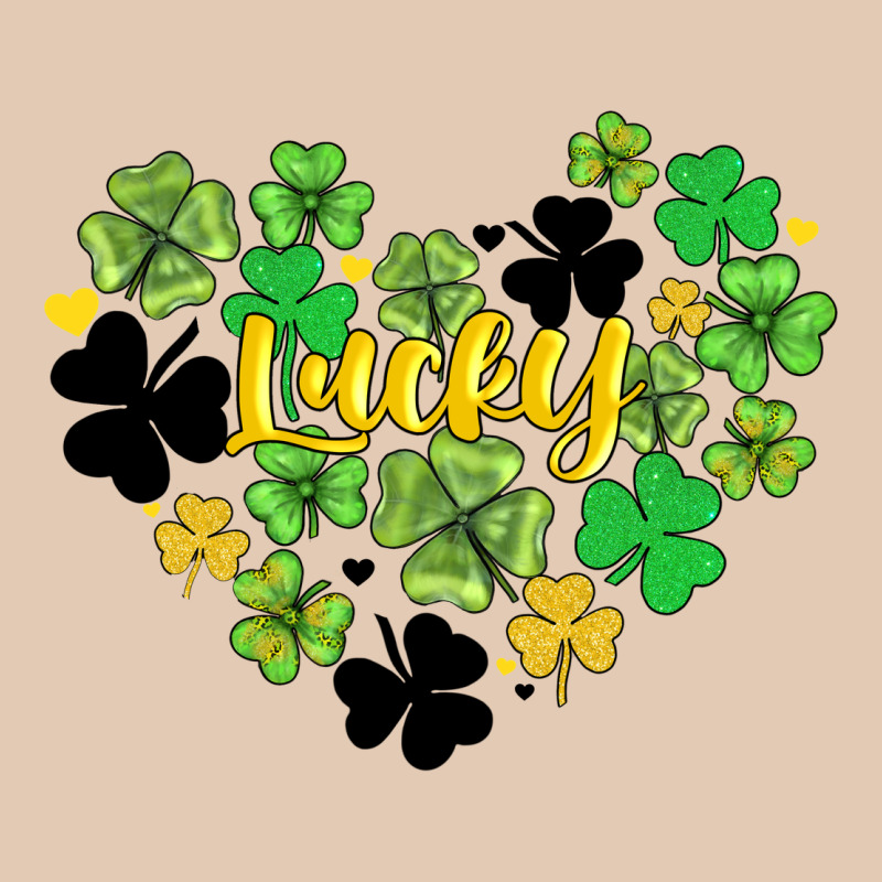 Lucky Heart Shaped Clover Urban Hoodie by AdoDesignShop | Teevron