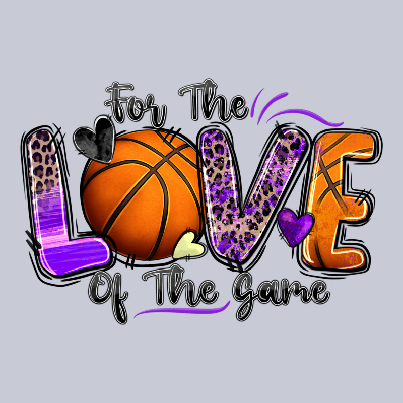 For The Love Of The Game Basketball Heavyweight Hoodie by Zillion Design Studio | Teevron