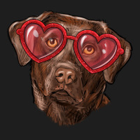 Labrador Retriever With Love Glass Heavyweight Hoodie | Teevron
