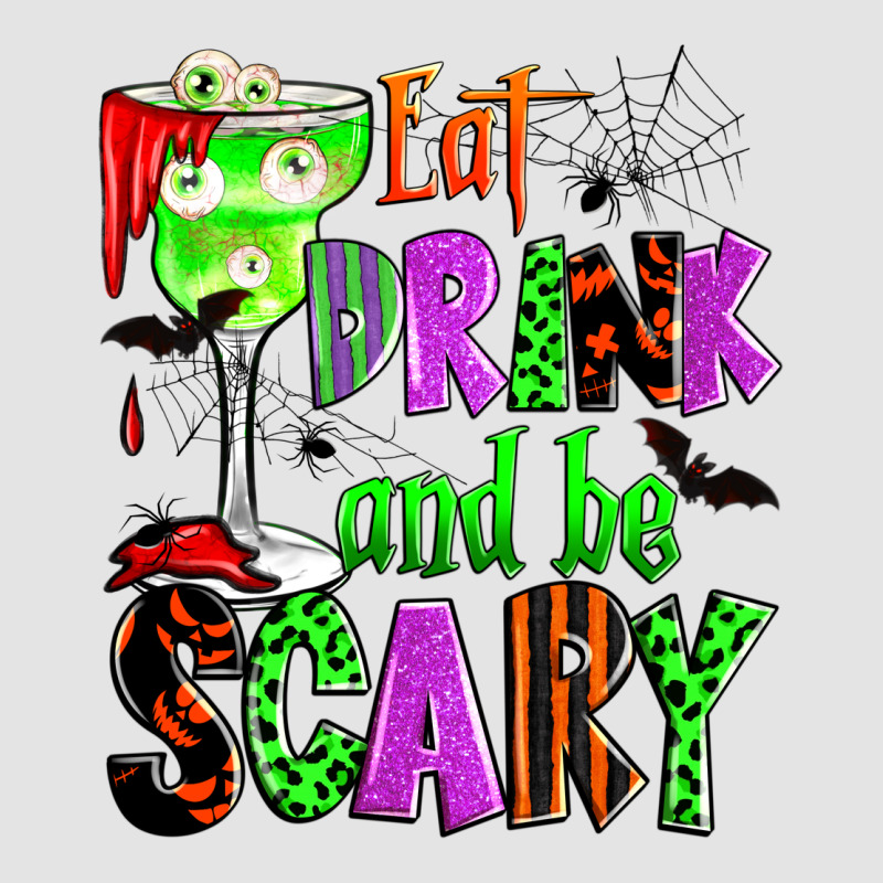 Eat Drink And Be Scary Premium Sweatshirt by Zillion Design Studio | Teevron