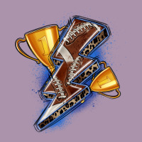 Football Lightning Bolt Heavyweight Hoodie | Teevron