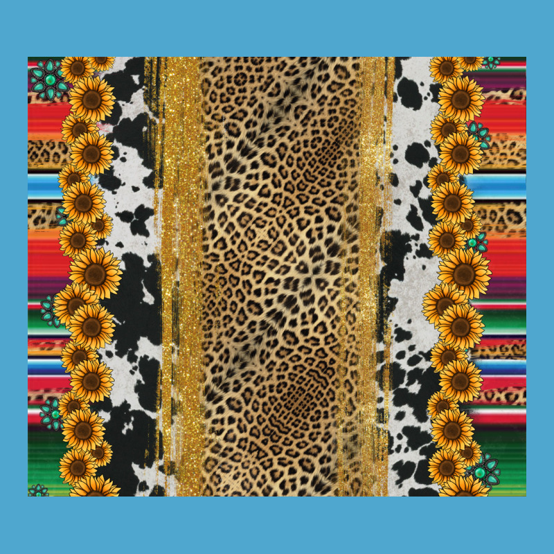 Western Serape Cowhide Premium Hoodie by Jasminsmagicworld | Teevron