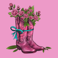 Valentines Day Western Boots And Roses Urban Hoodie | Teevron