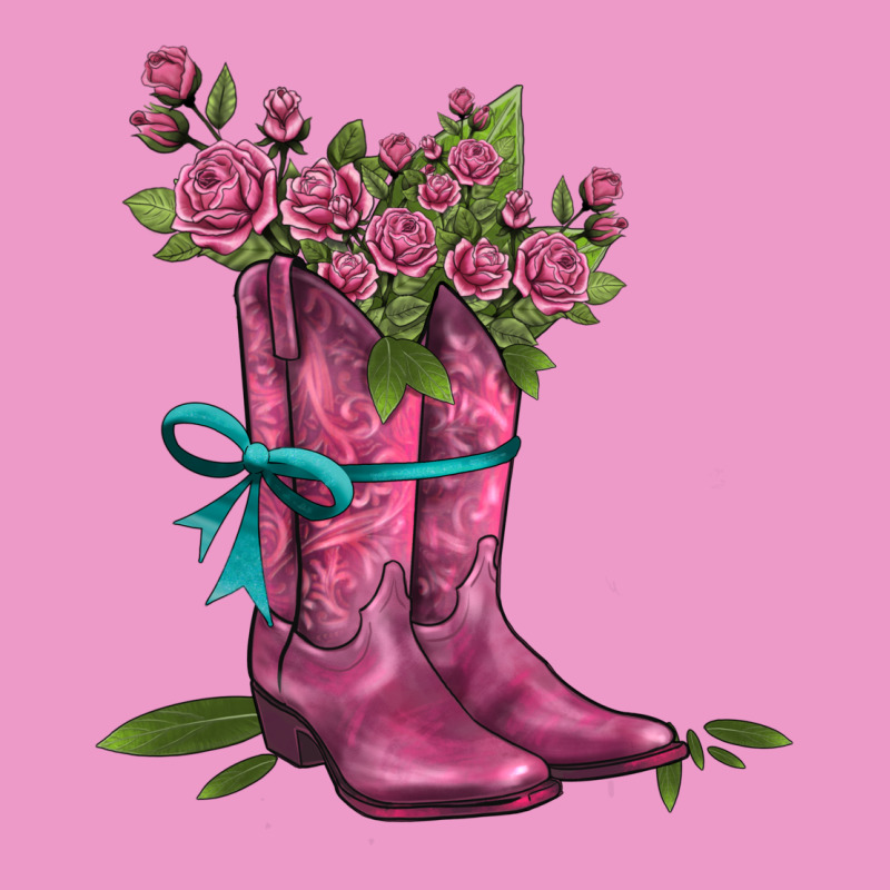 Valentines Day Western Boots And Roses Urban Hoodie by AdoDesignShop | Teevron