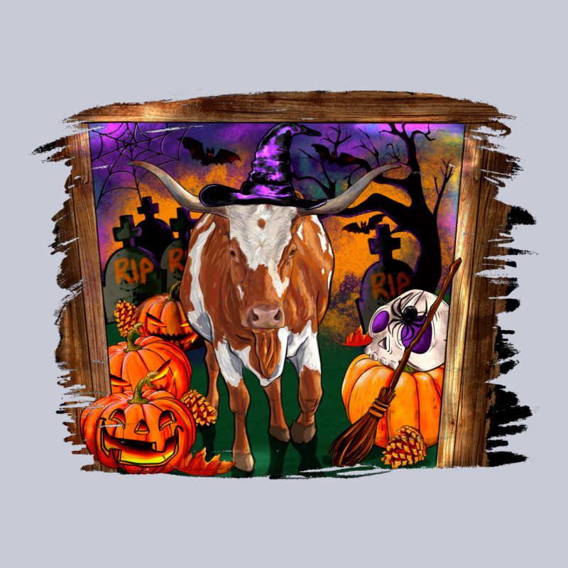 Longhorn Cow Halloween Heavyweight Hoodie by RanaPortraitStore | Teevron