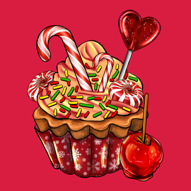 Christmas Candy Cupcake Premium Hoodie by AdoDesignShop | Teevron