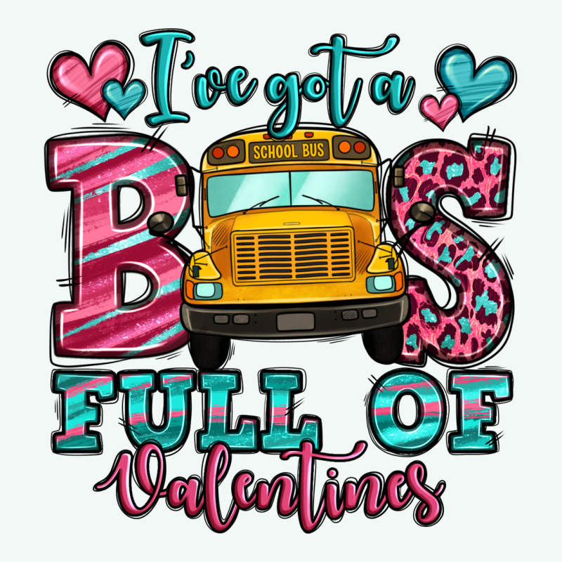 I've Got A Bus Full Of Valentines School Bus Premium Hoodie by Jasminsmagicworld | Teevron