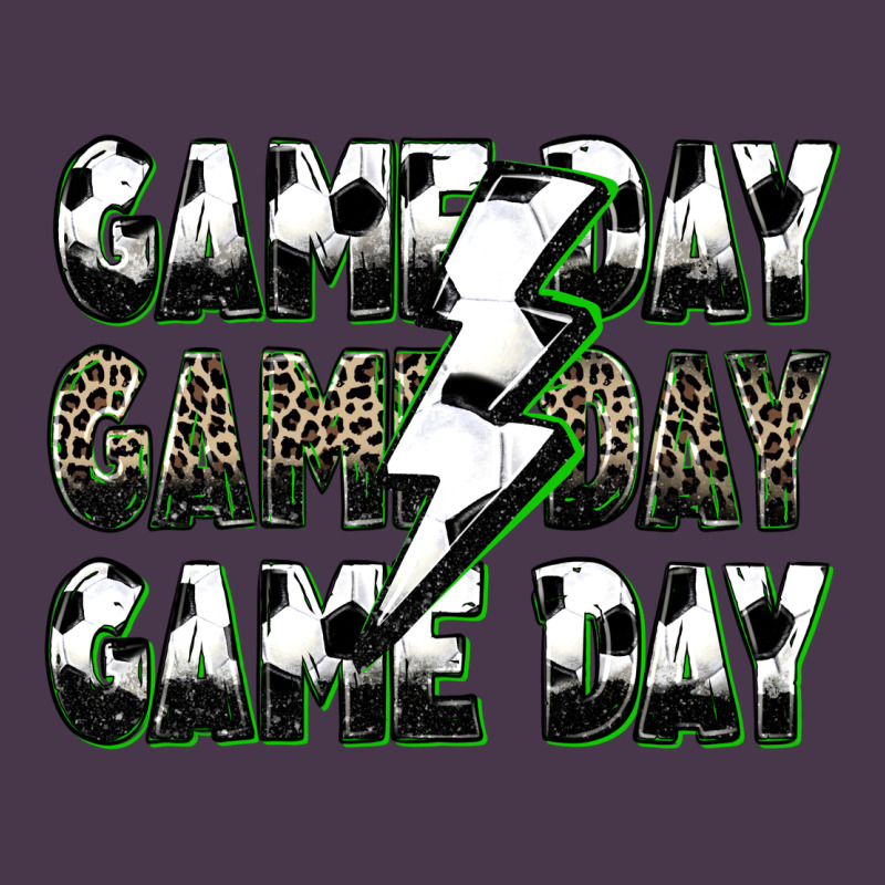 Game Day Game Day Soccer Lightning Bolt Heavyweight Hoodie by Zillion Design Studio | Teevron
