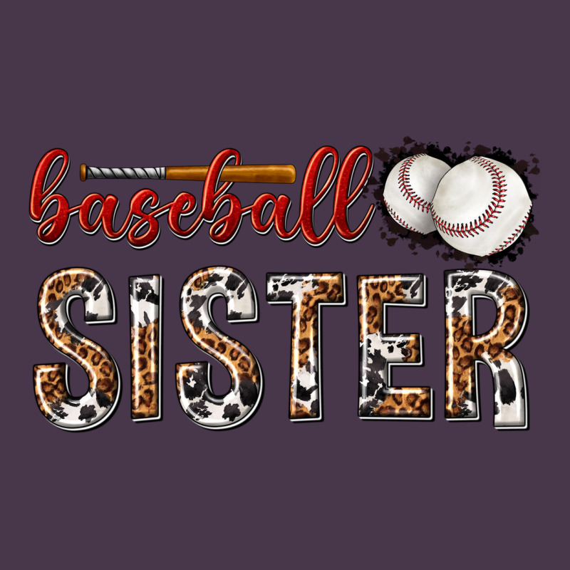 Baseball Sister With Leopard Heavyweight Hoodie by texasbilliewilder | Teevron