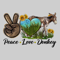 Peace Love Donkey Premium Tee | Teevron