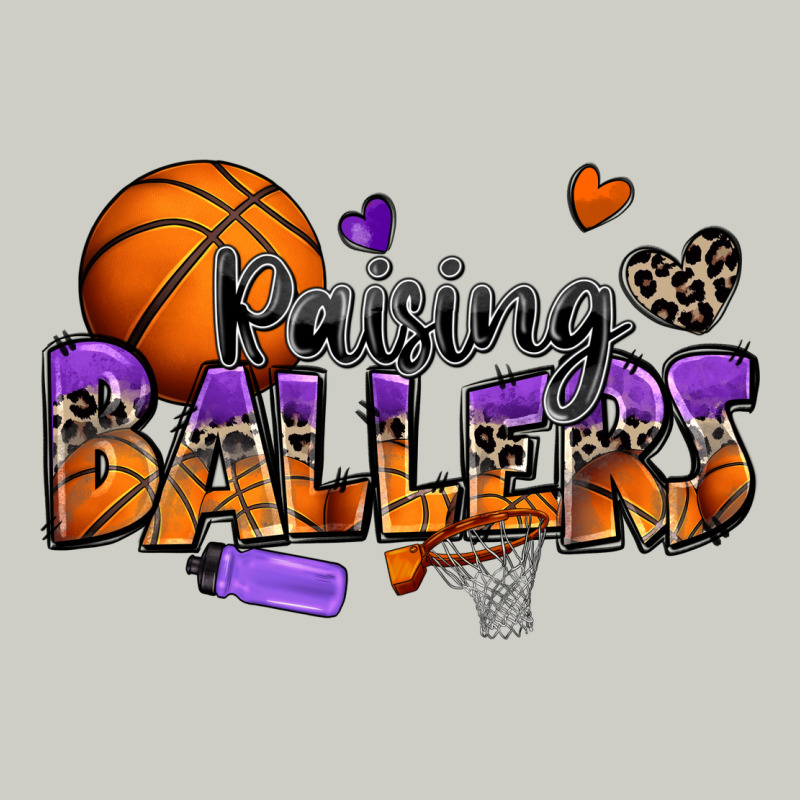 Raising Ballers Basketball Heavyweight Hoodie by Zillion Design Studio | Teevron