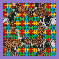 Western Autism Seamless Pattern Urban Hoodie | Teevron