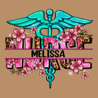 Floral Nurse Custom Name Vintage Hoodie | Teevron