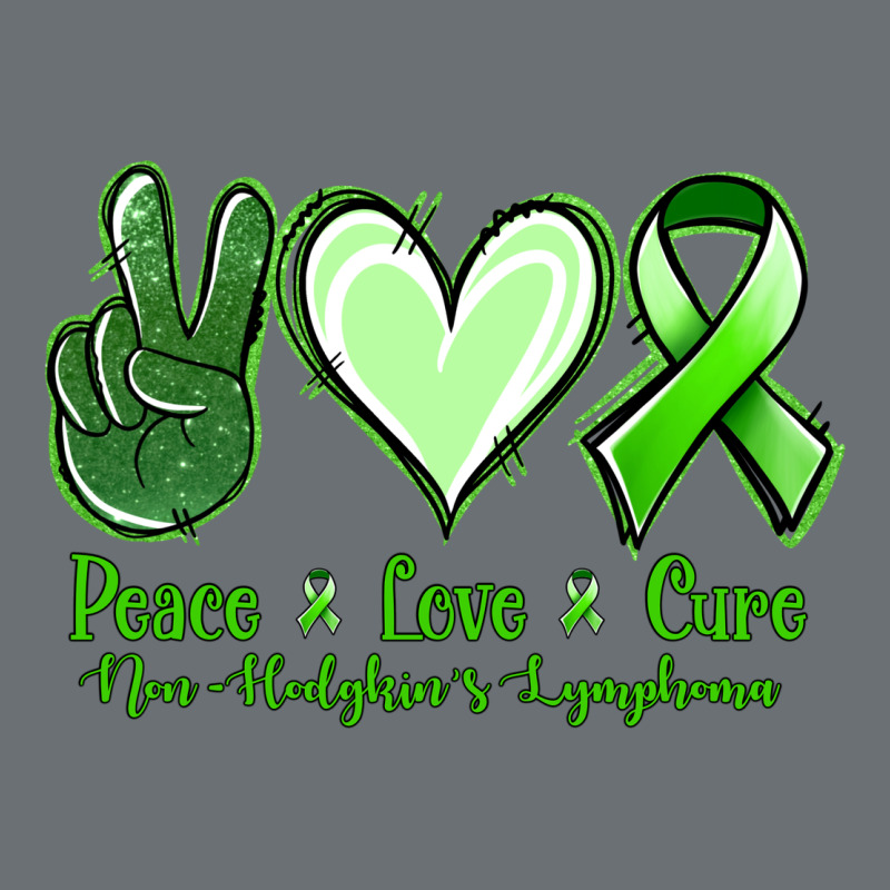 Peace Love Cure Non Hodgkin's Lymphoma Premium Hoodie by Jasminsmagicworld | Teevron