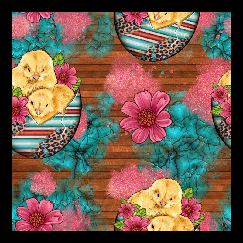 Hatched Egg Easter Chicks Seamless Pattern Urban Hoodie by Artiststas | Teevron