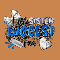 Little Sister Biggest Fan Volleyball Heavyweight Hoodie | Teevron