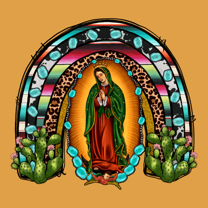 Our Lady Of Guadalupe Rainbow Premium Hoodie by JahusDesignShop | Teevron
