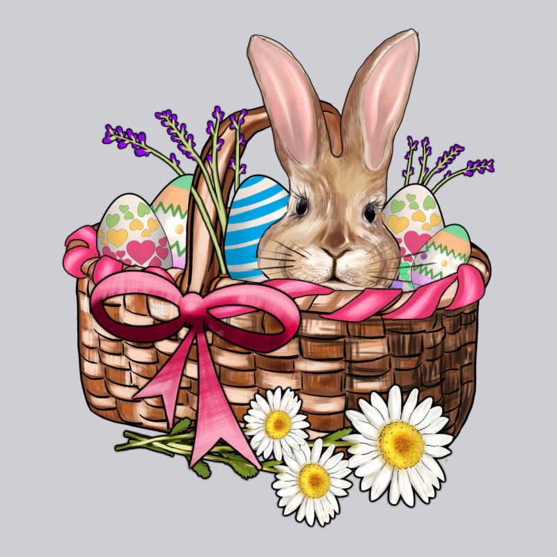 Easter Bunny And Basket Urban Hoodie by AdoDesignShop | Teevron