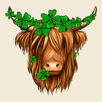 St. Patrick’s Day Long Hair Shaggy Cow Premium Hoodie | Teevron