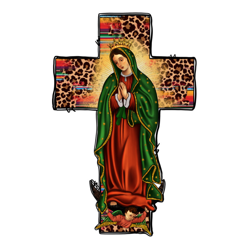 Our Lady Of Guadalupe Cross Premium Hoodie by JahusDesignShop | Teevron