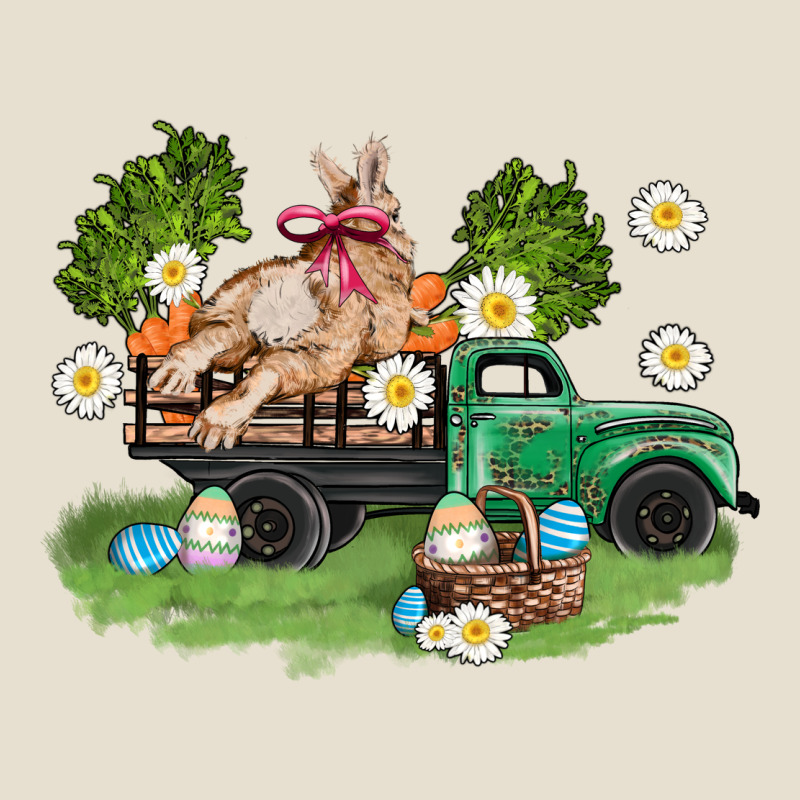 Easter Truck With Bunny Urban Hoodie by AdoDesignShop | Teevron