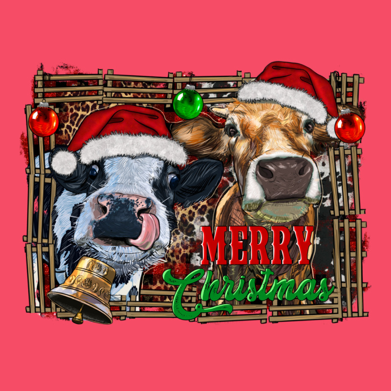 Merry Christmas Heifers Premium Sweatshirt by RanaPortraitStore | Teevron