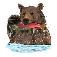 mama bear haunting fish | Teevron